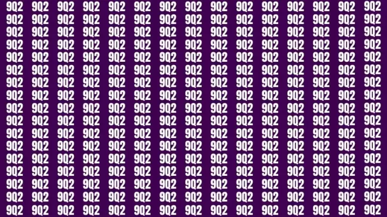 Only 20/20 HD Vision People can Find the the Number 902 in 14 Secs