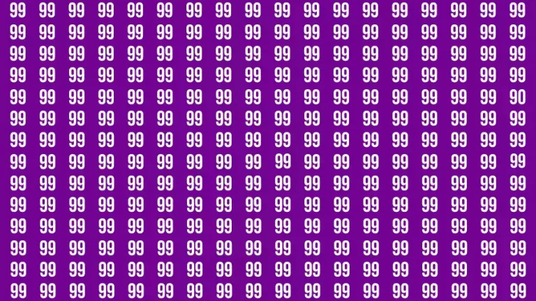 Viral Brain Teaser: Can you Find the Hidden Number 90 in 12 Secs